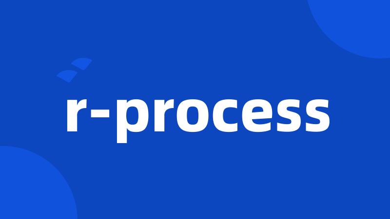 r-process