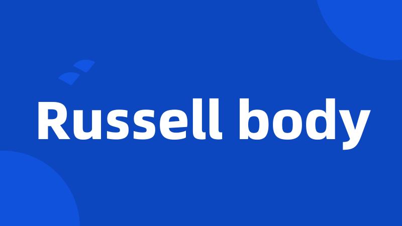 Russell body