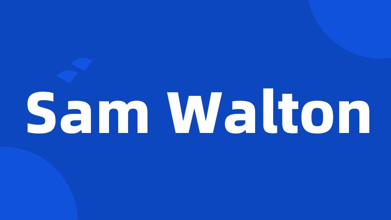 Sam Walton