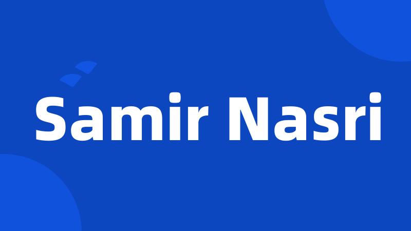 Samir Nasri