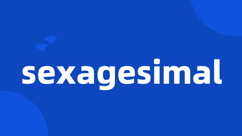 sexagesimal