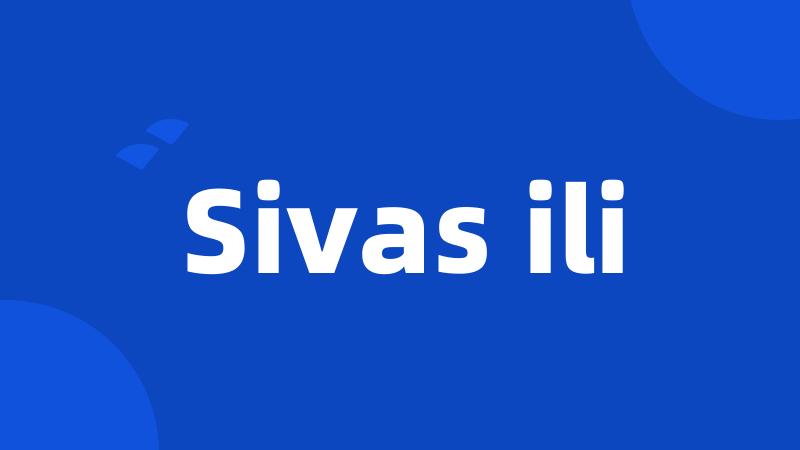 Sivas ili