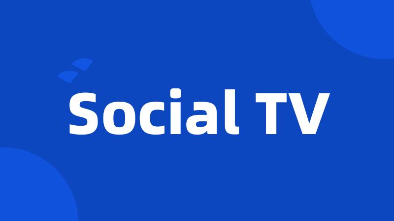 Social TV