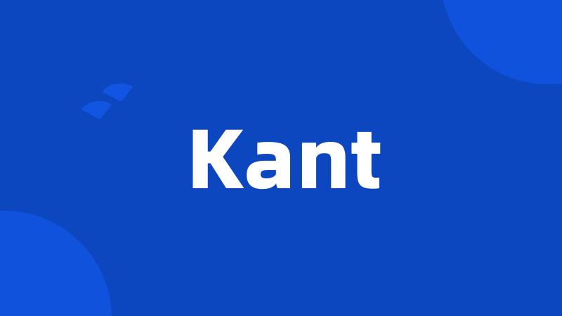 Kant