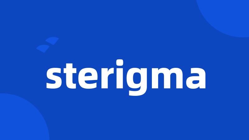 sterigma