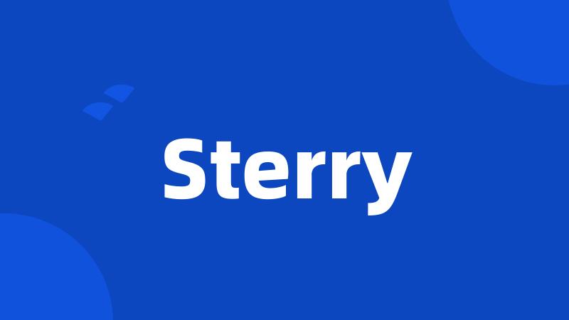 Sterry