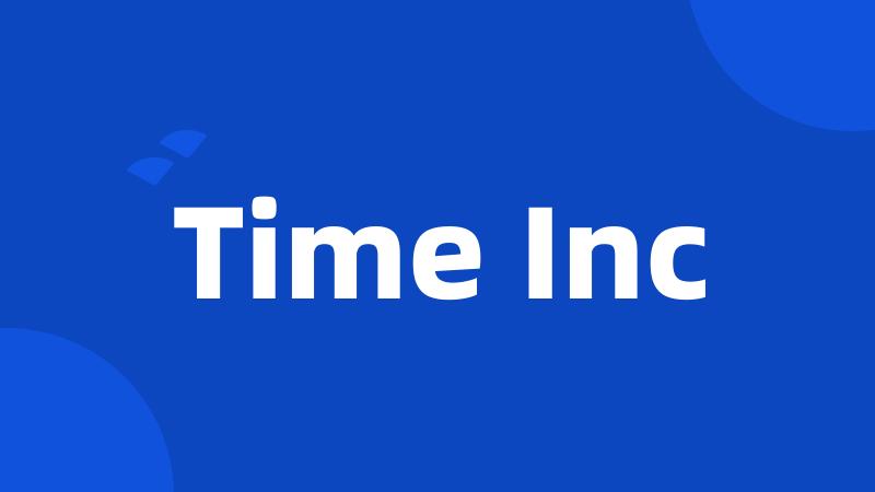 Time Inc