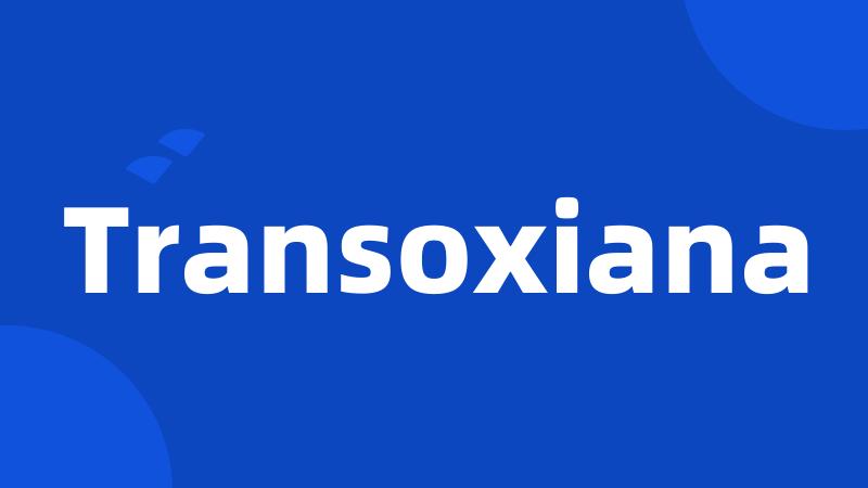 Transoxiana