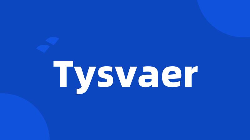 Tysvaer