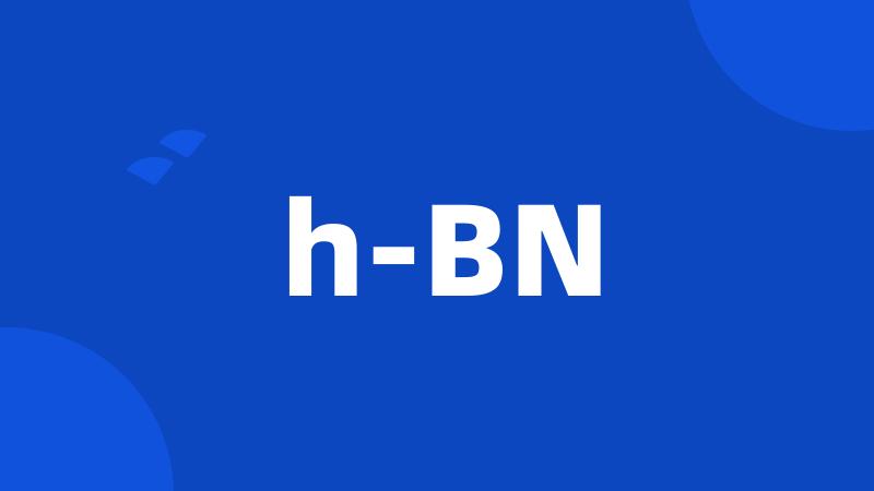 h-BN