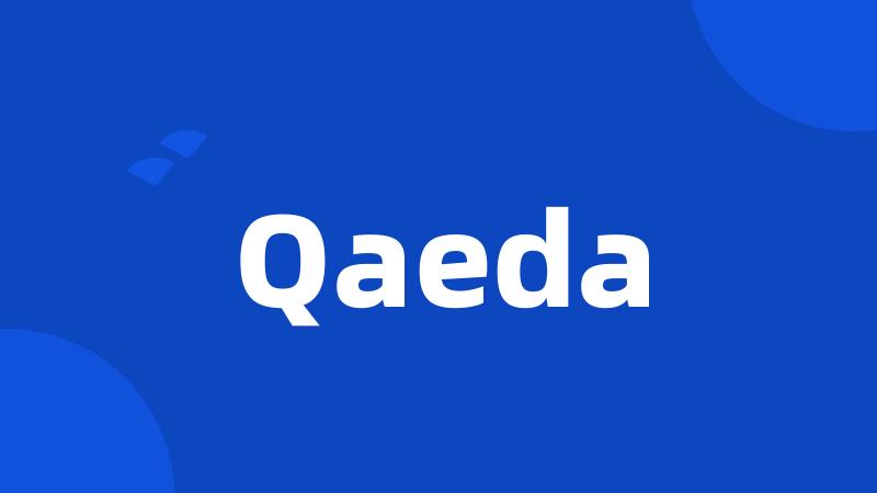 Qaeda