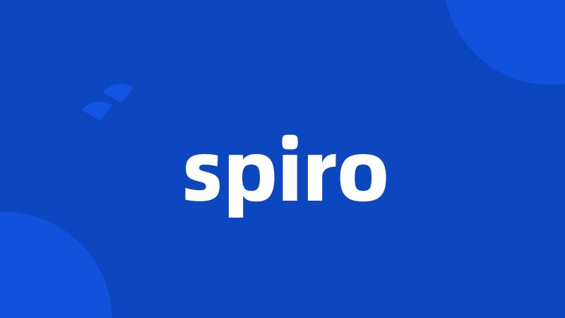 spiro