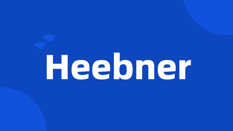 Heebner