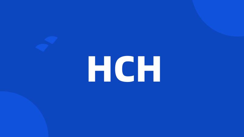 HCH