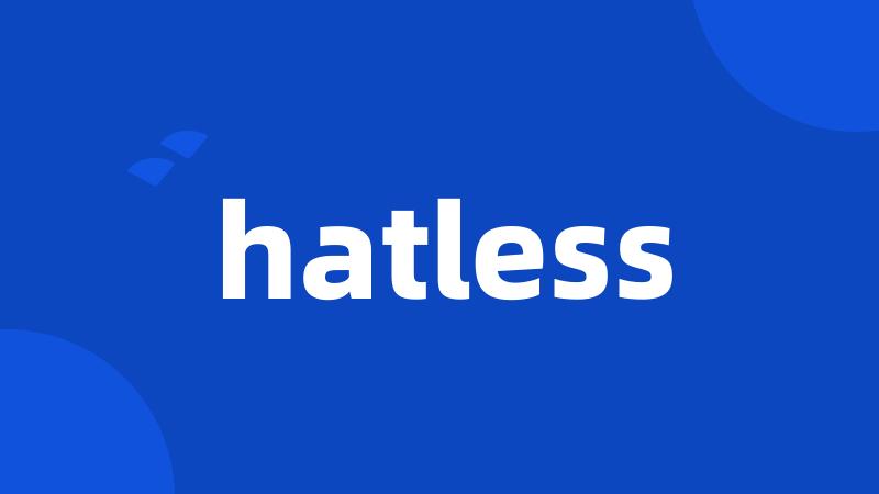 hatless