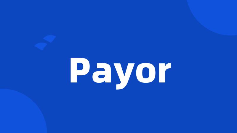 Payor