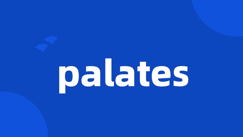 palates