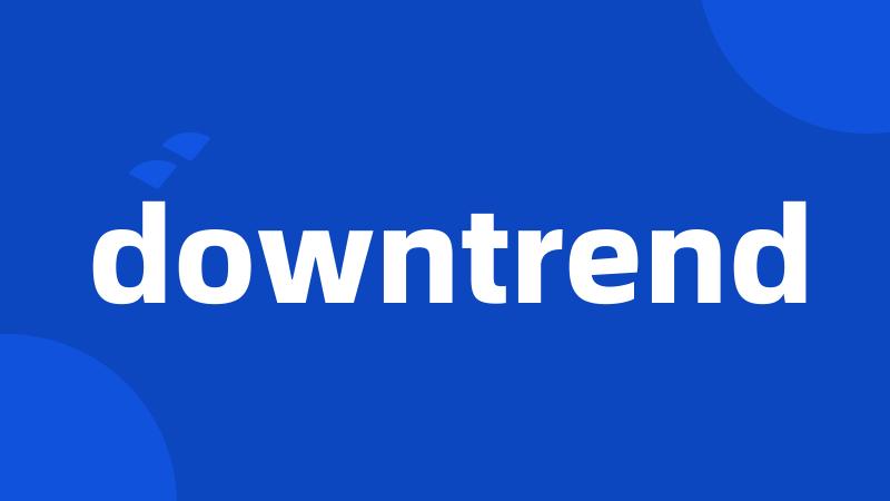 downtrend