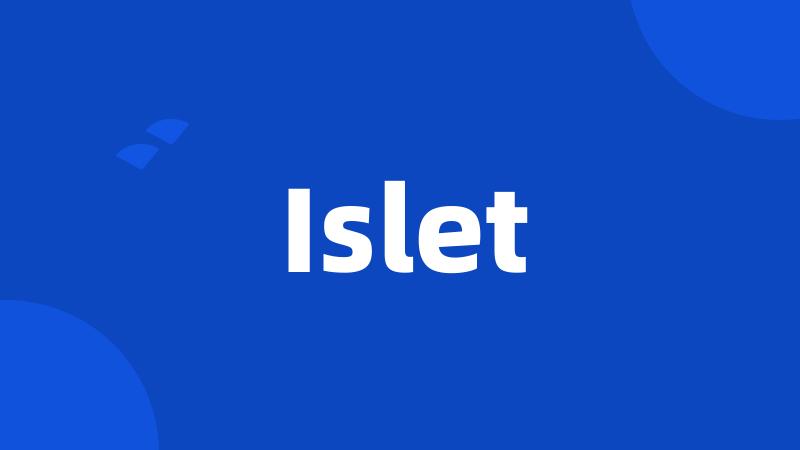 Islet