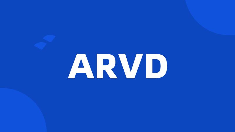 ARVD