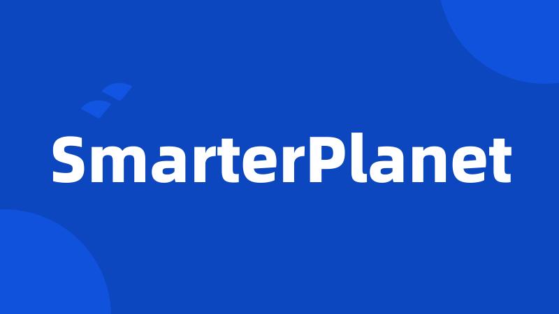 SmarterPlanet