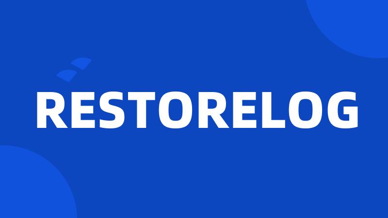 RESTORELOG