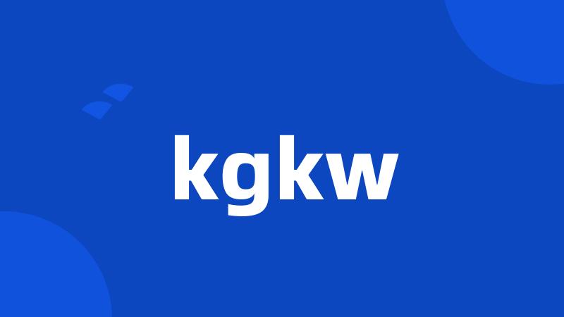 kgkw