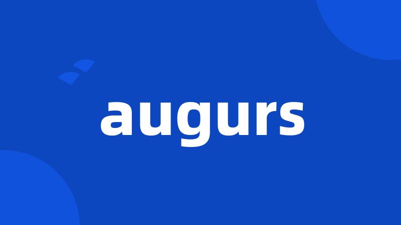 augurs