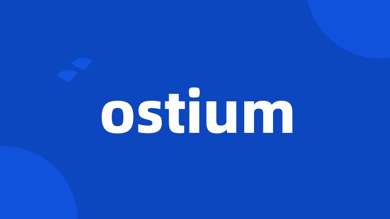 ostium