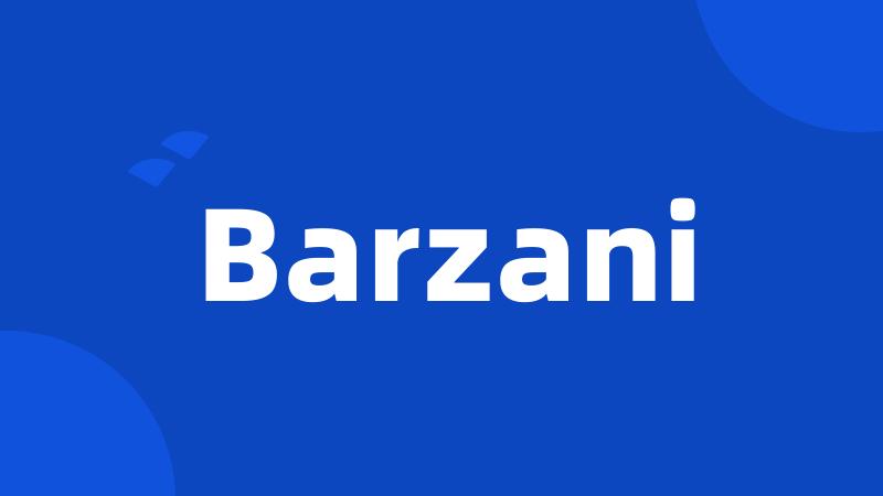 Barzani