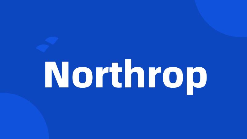 Northrop