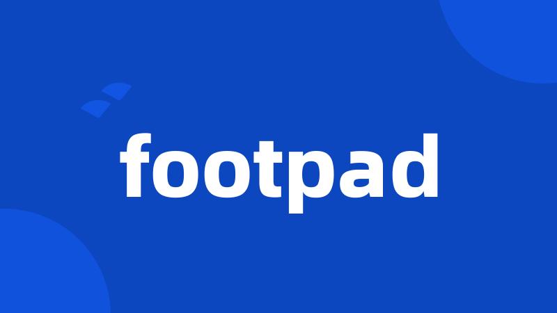 footpad