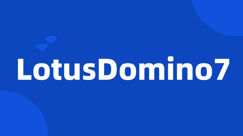 LotusDomino7