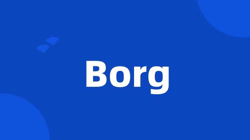 Borg