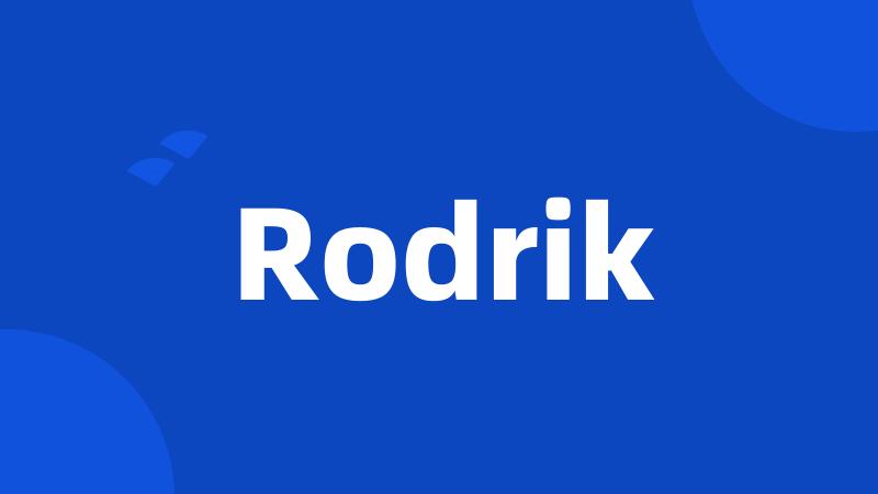 Rodrik