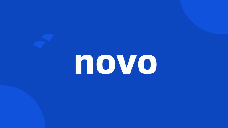 novo