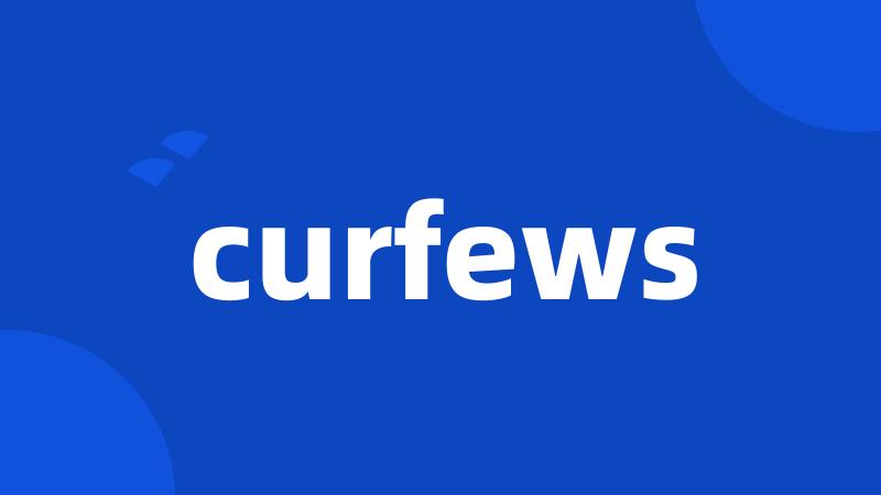 curfews