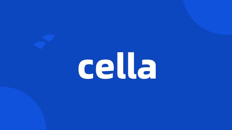 cella