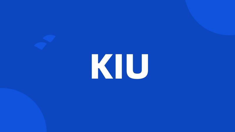 KIU