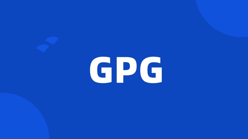 GPG