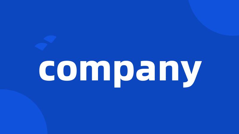 company