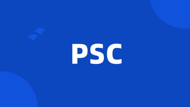 PSC