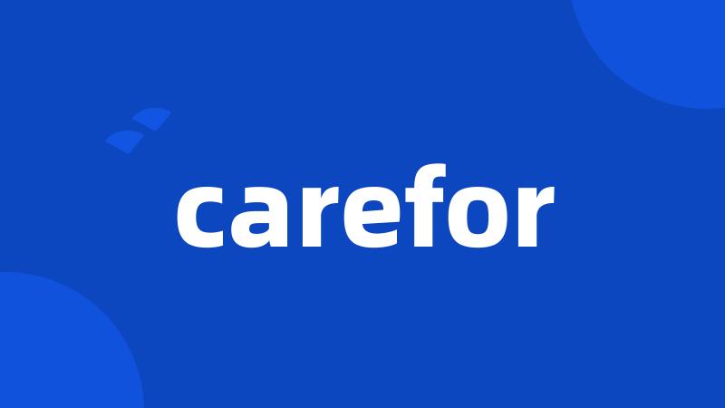 carefor