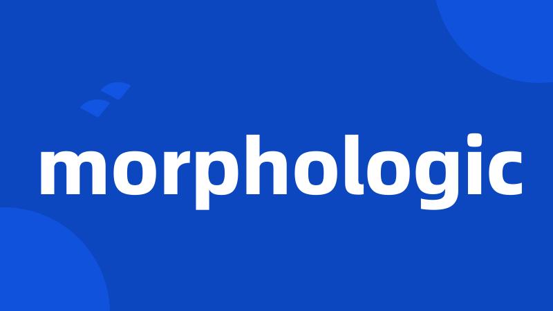 morphologic