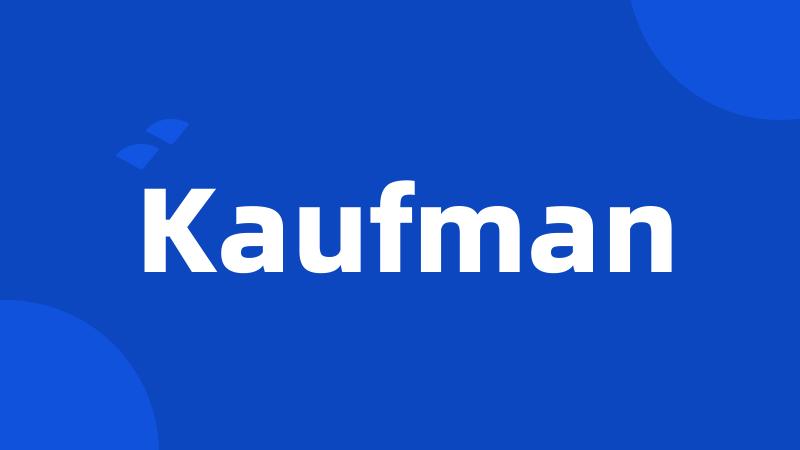 Kaufman