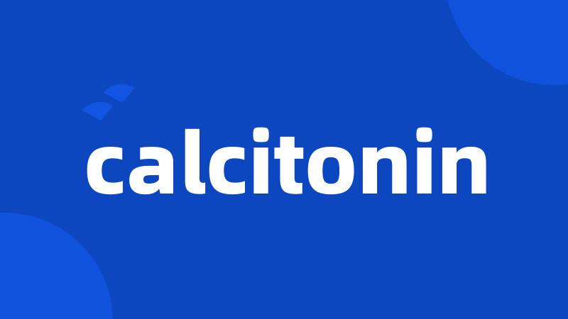 calcitonin