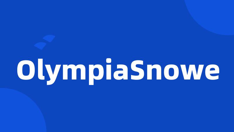 OlympiaSnowe