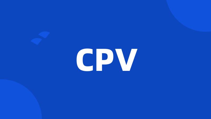 CPV