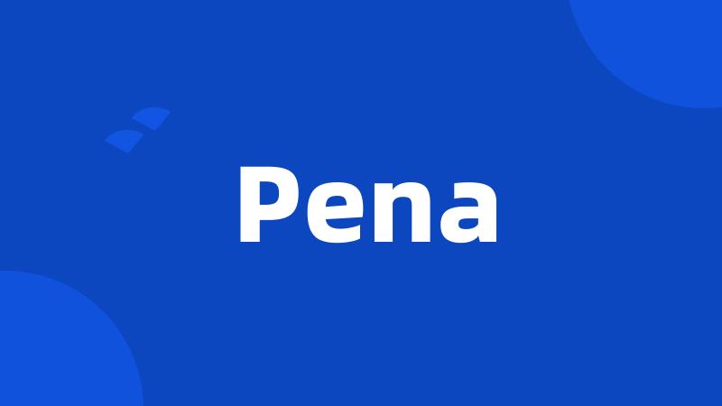 Pena