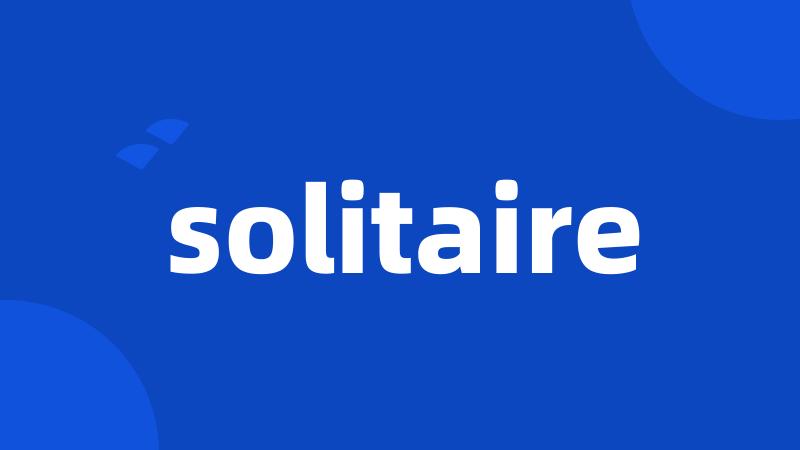 solitaire